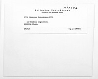 Image Associated With the Occurrence